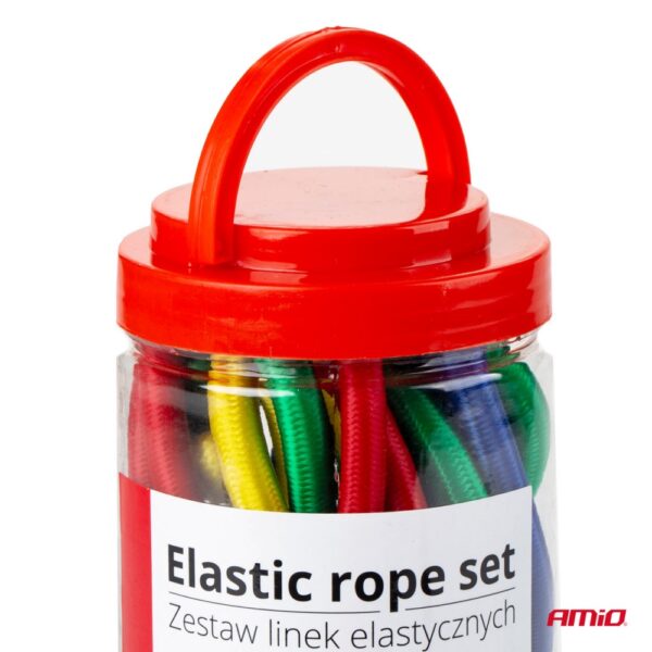 Χταπόδια ελαστικά (4mmΧ25cm 4ΤΕΜ)(8mmX45cm 2ΤΕΜ)(8mmΧ60cm 2ΤΕΜ)(8mmX75cm 2ΤΕΜ)(8mmX90cm 2ΤΕΜ) AMIO - 12 ΤΕΜ. - Image 7