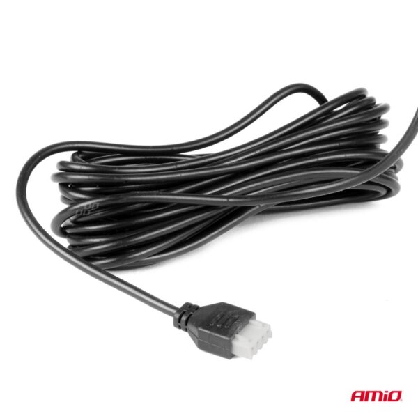 Σύστημα παρκαρίσματος Truck (φορτηγού) 12V με 4 αισθητήρες (μαύρο) 19mm buzzer & οθόνη Led 3D Amio - Image 4