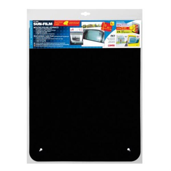 Κουρτινάκι πλαϊνό Sun Film 43 Χ 34 cm με βεντούζες (φιμέ) Lampa - Image 5