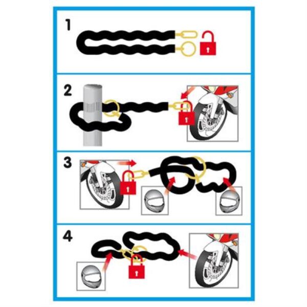 Αντικλεπτική κουλούρα C-Lock 150R από χάλυβα - Image 4