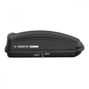 Μπαγκαζιέρα οροφής Nordrive Box 330L μαύρο χρώμα με ανάγλυφη υφή