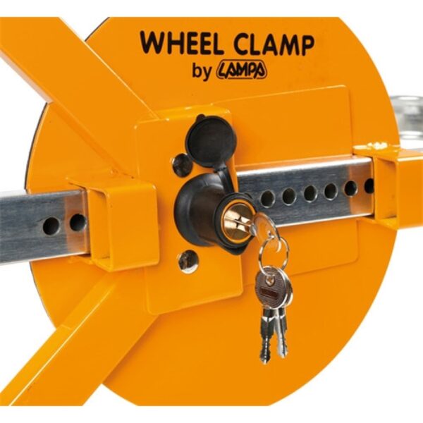 Αντικλεπτικό ρόδας αυτοκινήτου τροχού Wheel Clamp 13-18 inch - Image 4