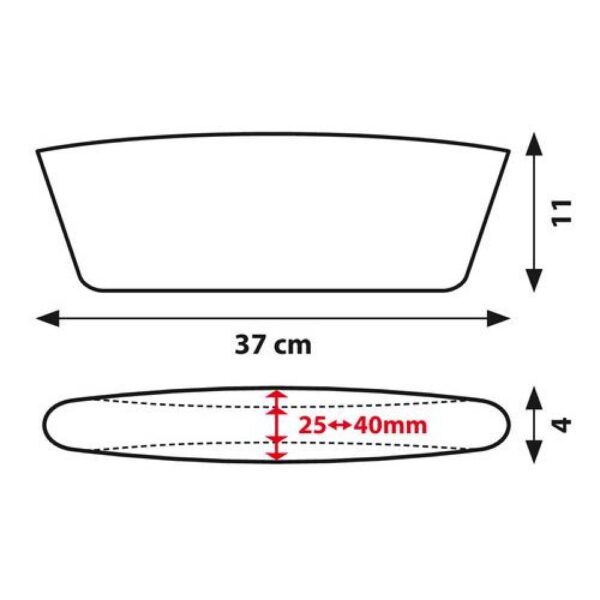 Θήκες/τσέπες καθισμάτων Gap-Filler (11x37cm) - 2 τεμ. Lampa - Image 7