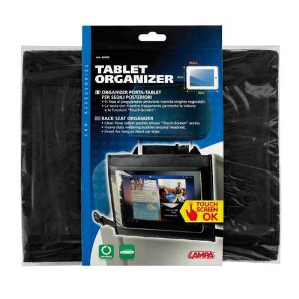 Θήκη organizer για Tablet με κλιπς συγκράτησης στο κάθισμα του αυτοκινήτου Lampa - Image 6