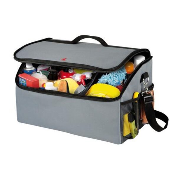 Τσάντα Organizer πορτ μπαγκάζ Trunk Organizer αδιάβροχο (M) 2 θέσεων & 4 τσέπες (49x30 cm) - Image 3