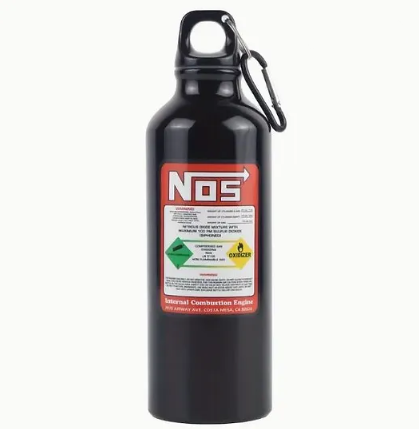 Αλουμινένιο μπουκάλι NOS 500ml μαύρο