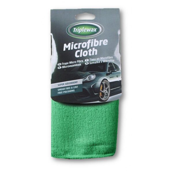 Πανί για γυάλισμα/σκούπισμα με μικροϊνες (microfibre) Triplewax 33,5 x 35,5 cm