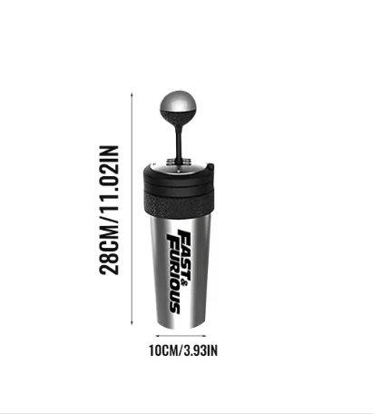 Επαναχρησιμοποιούμενο ποτήρι Stratis Parts με καπάκι και καλαμάκι ιδανικό για καθημερινή χρήση στο γραφείο ή το αυτοκίνητο.