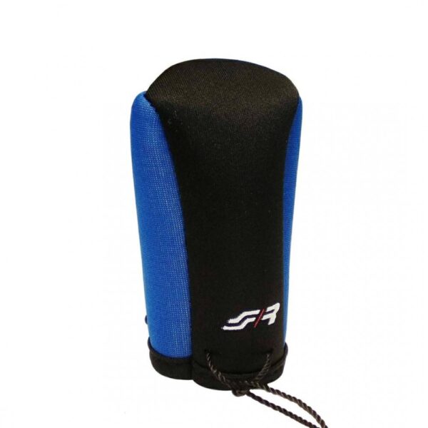 Κάλυμμα για πόμολο ταχυτήτων Gear Knob Cover (μαύρο/μπλε microfiber)