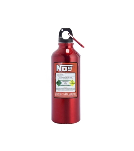 Αλουμινένιο μπουκάλι NOS 500ml κόκκινο