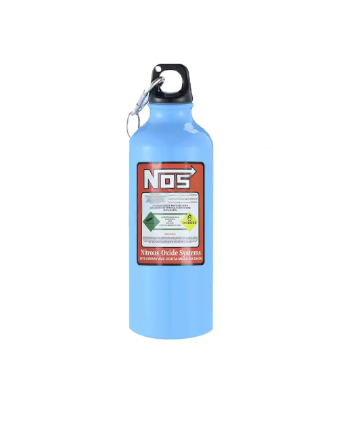 Αλουμινένιο μπουκάλι NOS 500ml γαλάζιο