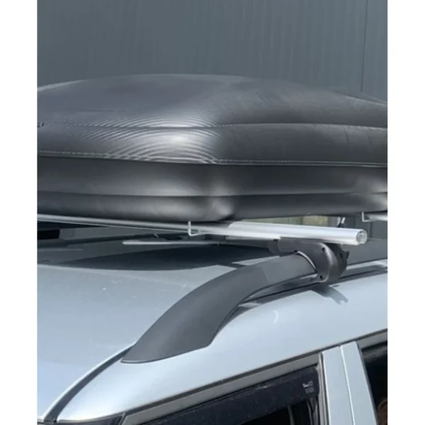 Μπαγκαζιέρα οροφής Art Plast 320L μαύρο carbon με κλειδί (133x77.8x34.5cm) - Image 11