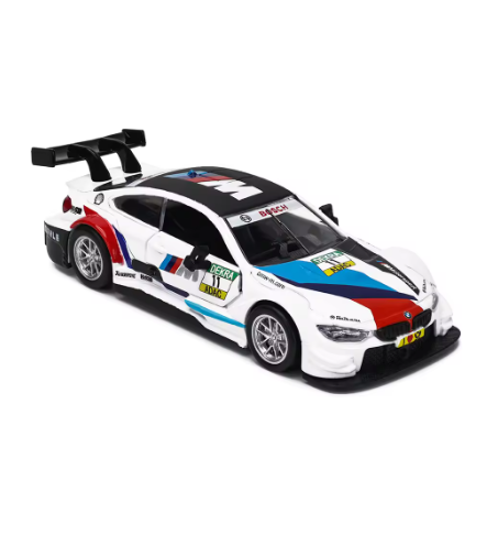 Μινιατούρα BMW M4 DTM σε λευκό χρώμα και κλίμακα 1:44