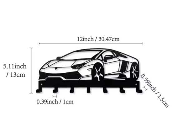 Μεταλλική κρεμάστρα Supercar τύπου 1 - Image 4