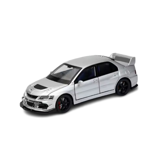 Mitsubishi Lancer Evolution silver 1:32