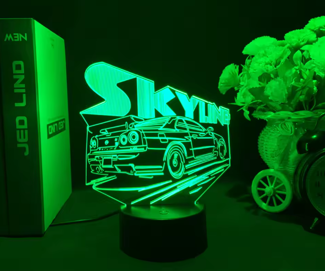 Φωτιστικό αυτοκινήτου Skyline με remote control και touch switch