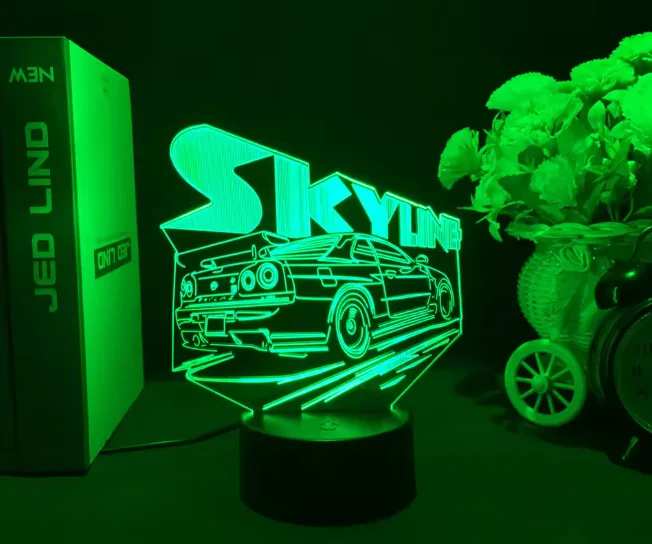 Φωτιστικό αυτοκινήτου Skyline με remote control και touch switch