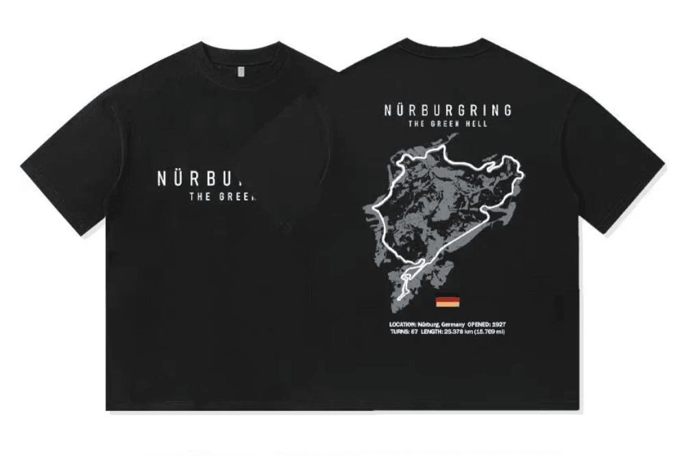 Nurburgring T-shirt Μαύρο (L)