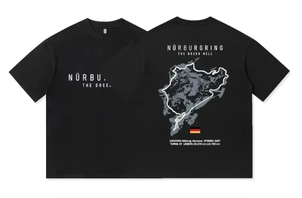 Nurburgring T-shirt Μαύρο (L)